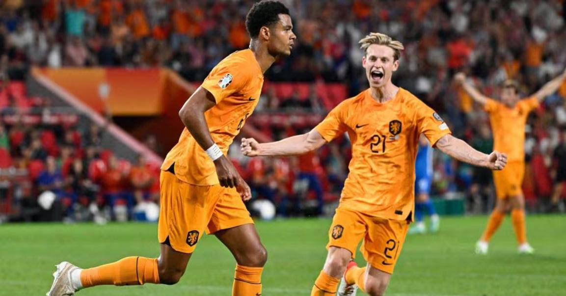 荷兰队以比大胜爱沙尼亚，实现三连胜的简单介绍