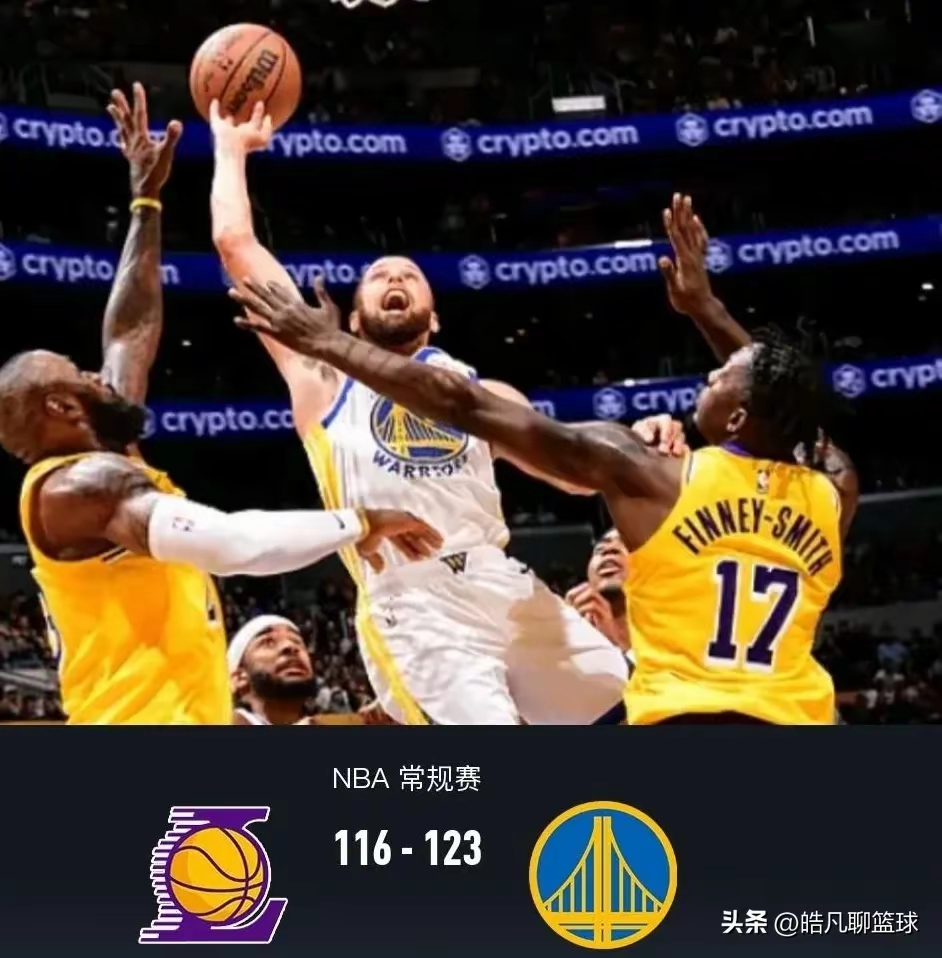 勇士主场大胜湖人，豪取连胜三场