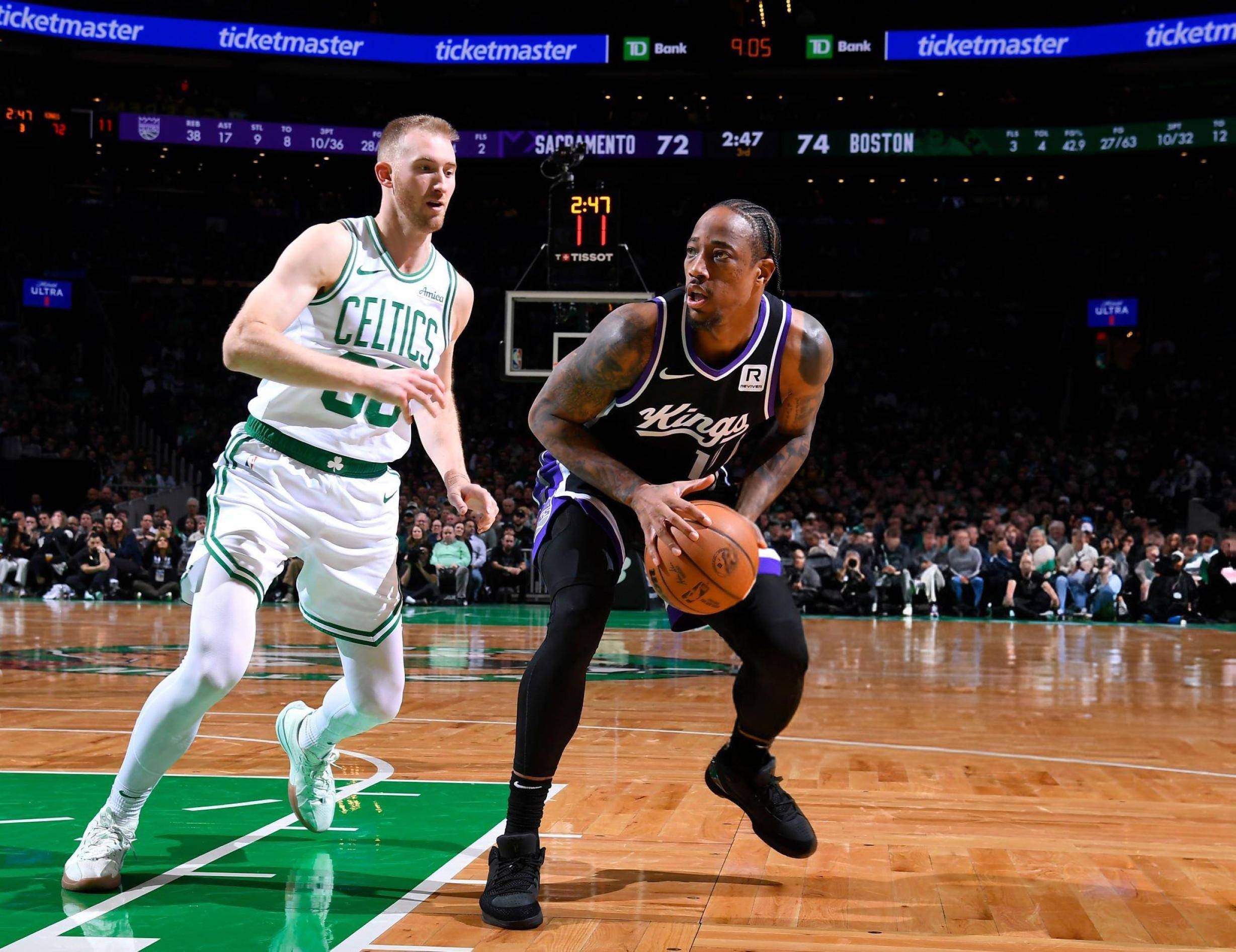 凯尔特人大胜国王，取得九连胜