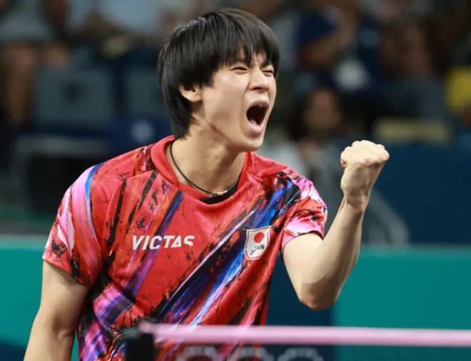 关于日本队险胜法国队，张本智和惊艳四座的信息